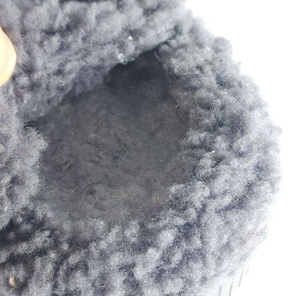 UGG Women's Fluffita US 8 Purple Sheepskin Platform Shearling Slide Slippers - Picture 15 of 16